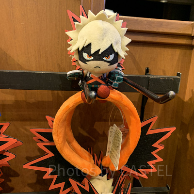 爆豪カチューシャ（USJ×ヒロアカグッズ）
