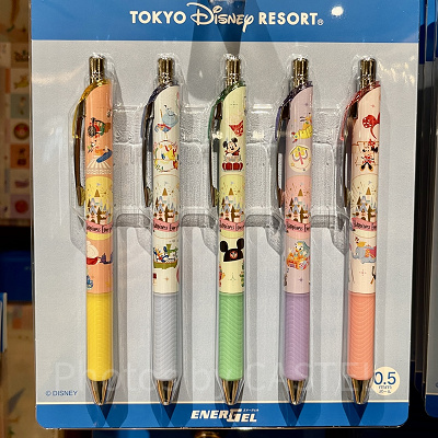 ボールペン＜エナージェル＞5本　1,600円