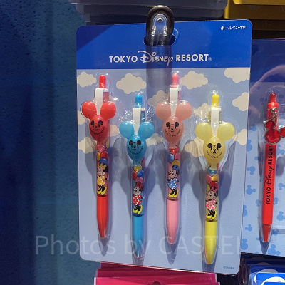 ミッキーバルーンのボールペンセット（1600円）