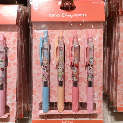 ディズニーお正月グッズ：ボールペンセット