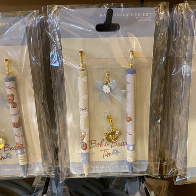 ティムチャーム付きボールペンセット（USJ2024年春夏ティムグッズ）