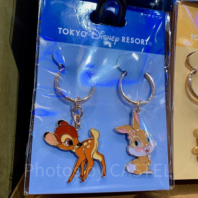 バンビ＆ミスバニーのディズニーペアキーチェーン