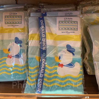 バスタオル（ドナルド誕生日グッズ）