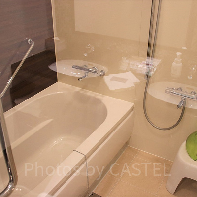 洗い場付きのバスルーム