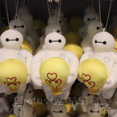 ベイマックスのぬいぐるみストラップ（電球）イメージ