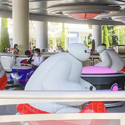 ベイマックスのハッピーライドの混雑状況や待ち時間