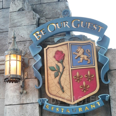 「ビー・アワー・ゲスト・レストラン」ロゴ