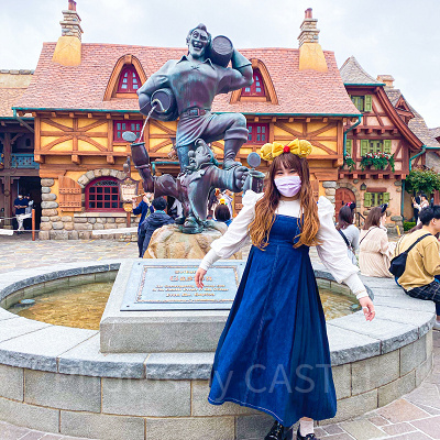 美女と野獣エリアフォトスポット