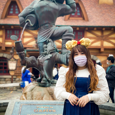 美女と野獣エリアフォトスポット