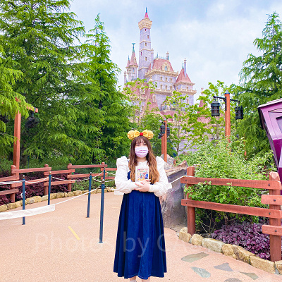 美女と野獣エリアフォトスポット