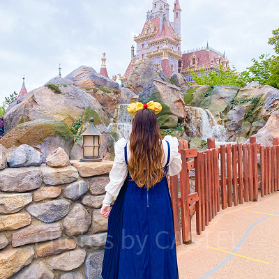 美女と野獣エリアフォトスポット