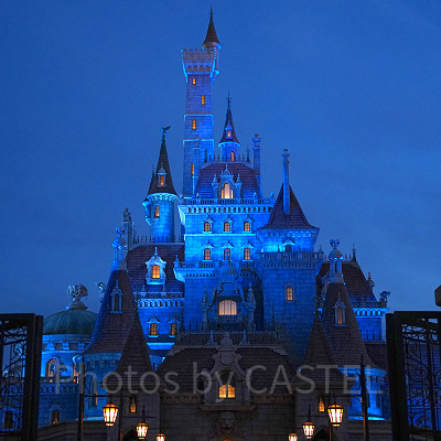 夜の美女と野獣の城
