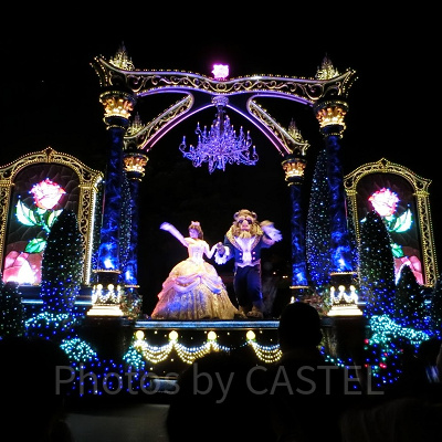 美女と野獣のフロート