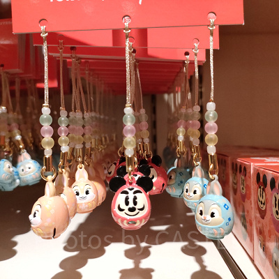 ディズニーお正月グッズ：鈴マスコットセット