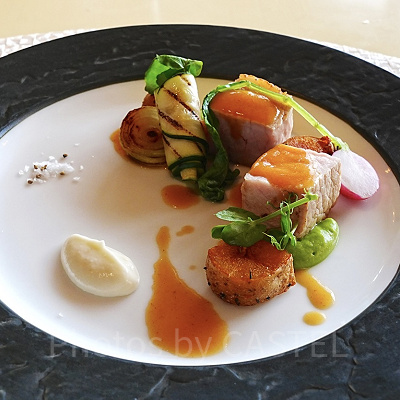 ベッラヴィスタ・ラウンジのコース料理（メイン）