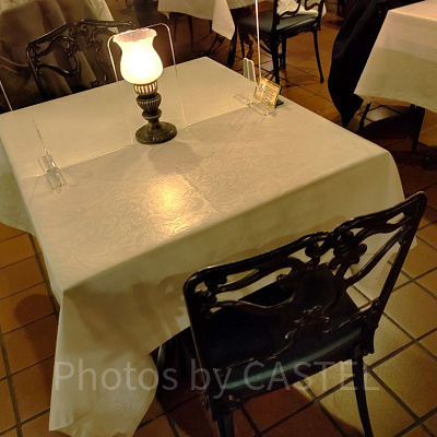 ブルーバイユー・レストラン：内装