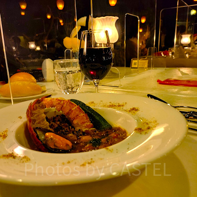 ディズニーランド食べ物：ブルーバイユー・レストランのメニュー