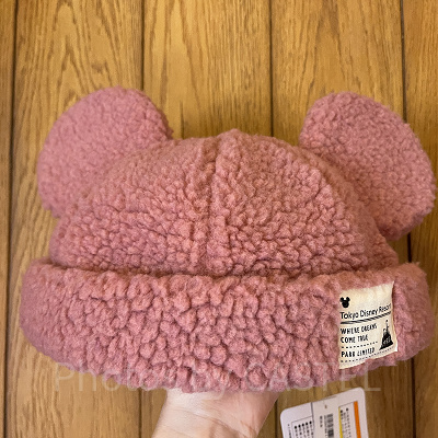 ボアキャップ（ピンク）