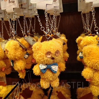 BOB'S FAVORITE BEARぬいぐるみキーチェーン／小