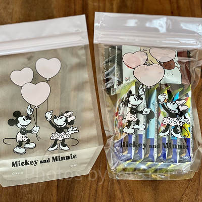 底マチジップバッグの容量