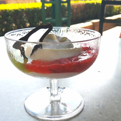 カフェ・ポルトフィーノ：テラス席