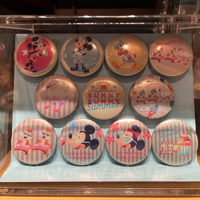 カンバッジセット(ディズニー夏グッズ2025SUNNY SUNNY Summer)