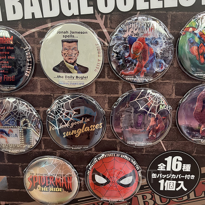 缶バッジ（スパイダーマンファイナルグッズ）