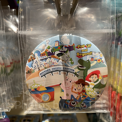 カンバッジ（トイ・ストーリー×東京ディズニーリゾートグッズ）