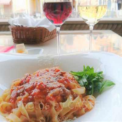 カナレットのパスタ