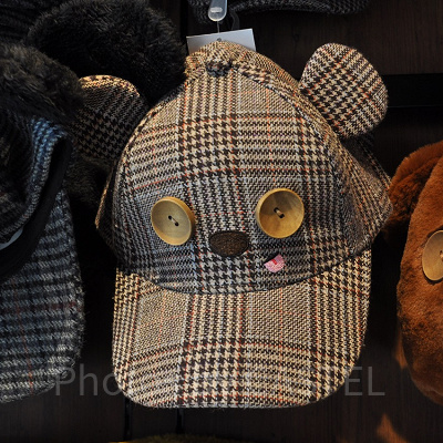 耳つきキャップ