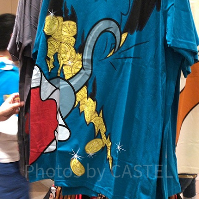 フック船長は青が基調になっています