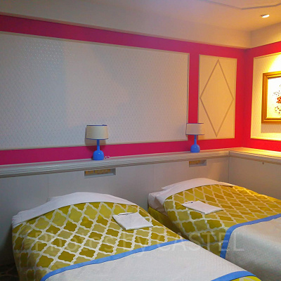 サンルートプラザ東京のキャッスルルーム。まるでパークにいるようなかわいさです！