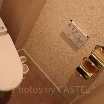 キャッスルルームのトイレ