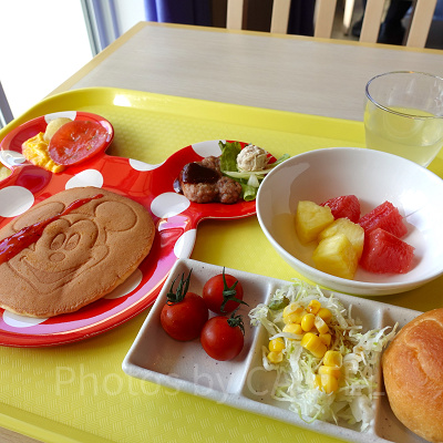 セレブレーションホテルの朝食メニュー