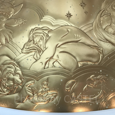 セレブレーションタワーの周りのキャラクター