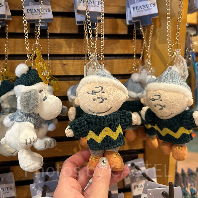 チャーリーブラウンマスコットキーチェーン