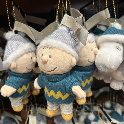 チャーリーブラウンぬいぐるみキーチェーン