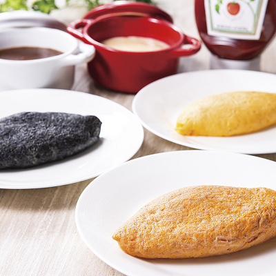 シェフが作るオムレツ（朝食）