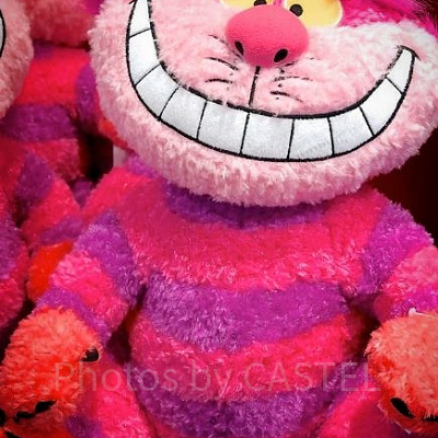 チェシャ猫のぬいぐるみ