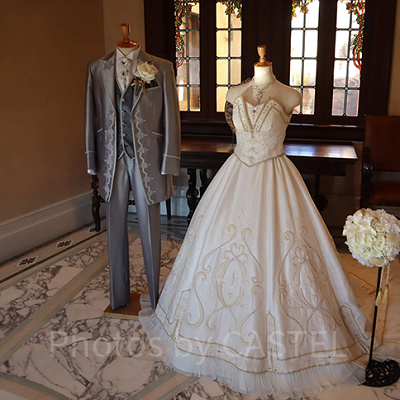 ミラコスタオリジナルドレスのキアルディルーナ