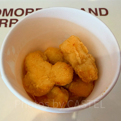 ディズニーランド食べ歩き：チキンナゲット