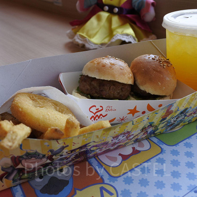 チィコ チィコのお子さまハンバーガーセット