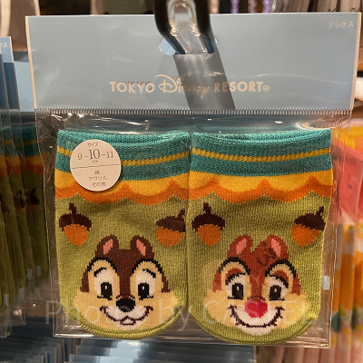 チップ＆デールのベビーソックス