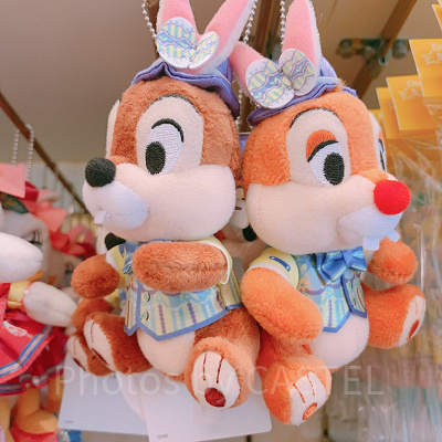 チップとデールぬいぐるみバッジ