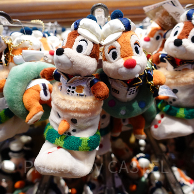 チップとデールぬいぐるみバッジセット