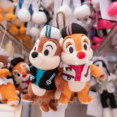 チップとデールぬいぐるみバッジセット