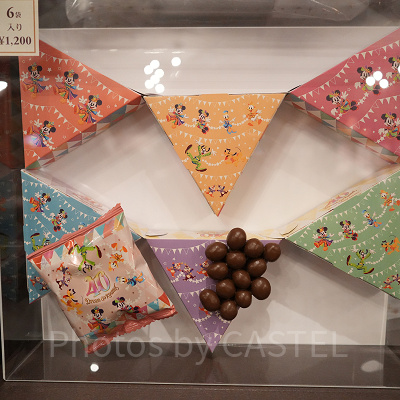 チョコレート（ピーナッツ入り）（ディズニー40周年グッズ）