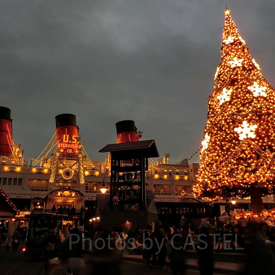 ディズニーシーのクリスマス