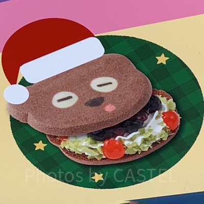 クリスマス・ティム・クッキーサンド～紅茶クリーム＆ベリー～