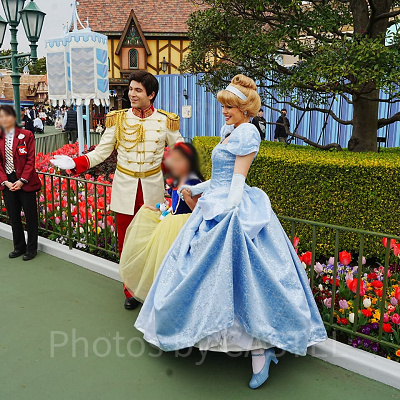 ペアグリ中のシンデレラとチャーミング王子のペアグリ